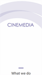 Mobile Screenshot of cinemediaproductions.com